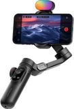 AOCHUAN X Pro Stabilisateur avec éclairage RVB (Noir)