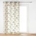 Douceur d'intérieur Palmea Green Eyelet Curtains (140 x 240 cm)