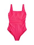Next Dames Buikcorrigerend DD+ Badpak met Beugel en Vierkante Hals - Roze