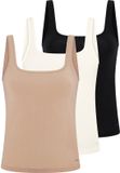 Sloggi Dames onderhemd 3 pack GO Sense floral pink / chrome XXL