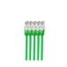 Shiverpeaks BS75711-HG-SET5 Câble réseau Vert 1 m Cat6 S/FTP (S-STP) Rond