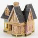 Pixar Up 3D-pennenhouder huis van Carl en Ellie voor kinderen en fans - bureau-organizer, eenheidsmaat, kleurrijk huisdesign met zwart dak, officiële licentie, cadeau voor school en kantoor