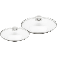 Demeyere Glazen Dekselset 24 + 28 cm