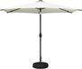 vidaXL Tuinhaard met LED-verlichting en basis 300 x 300 cm Polyester