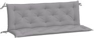 vidaXL Tuinbankkussens 2 st 150x50x7 cm Oxford stof grijs