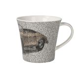 Goebel Koffie-/theekop Mok Saxa- Porsche 356 Oranje 0,35l