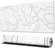 Merkloos Grote Antislip Gaming Muismat 80x30 cm - Precisie & Comfort