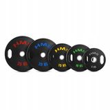 HMS Icecat Olympische Halterschijf Set - 2 x 20 kg - Blauw