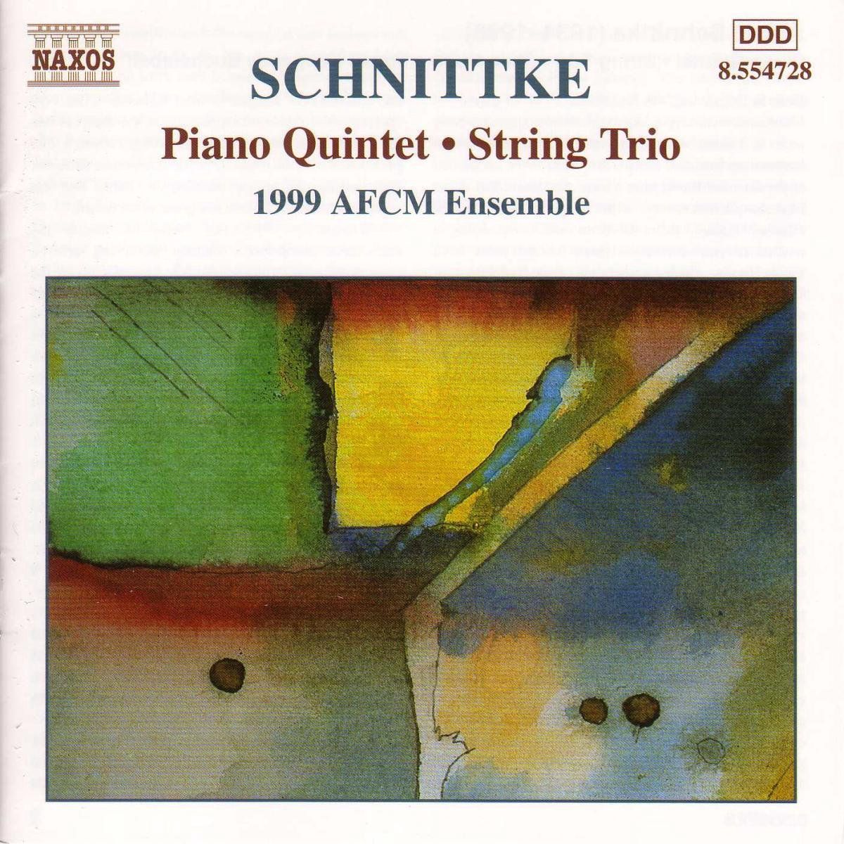 OUTHERE Schnittke: Piano Quintet, String Trio etc / 1999 AFCM Ensemble