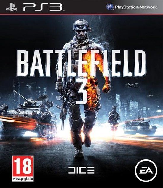 Dice Battlefield 3 PlayStation 3 Shooter Standard edition Blu-ray
