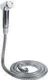 Merkloos Handheld Bidet Set - RVS Sprayer - Flexibele Telescopische Douche Slang - Multifunctionele Toilet Bidet Douche Set voor Badkamer Toilet (Douche + Beugel + Slang)