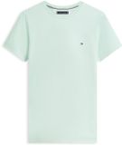 Tommy Hilfiger Heren T-shirt Ronde Hals Korte Mouw Katoenmix XXL Groen