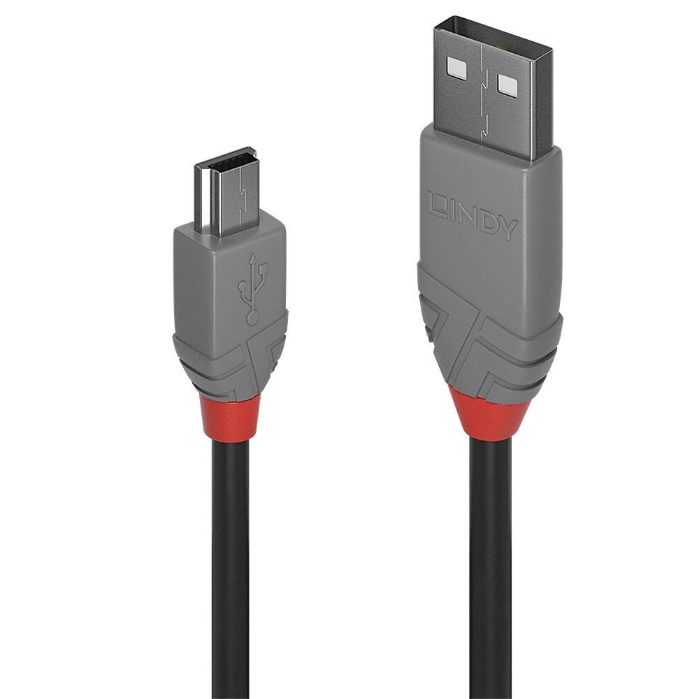 Lindy 36725 Micro USB Cable - 5m - Black