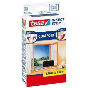 TESA Insect Stop Comfort Klamboe Raam Zilver 170x180cm