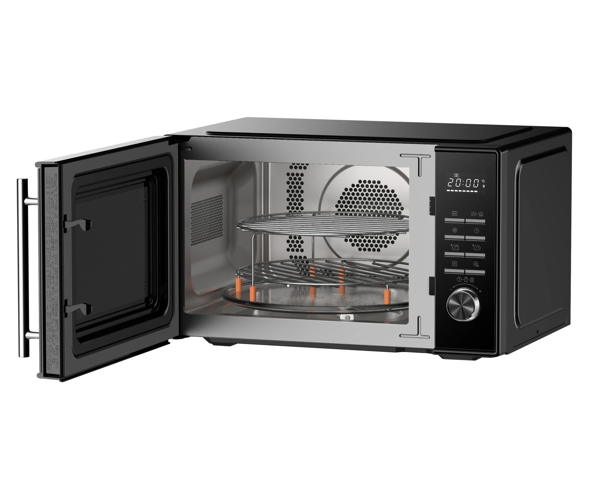 Inventum MN237CB - Combi-magnetron - 23 liter - Zwart