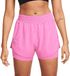 Nike One Dri-FIT Short pour femme 2-en-1 Rose S