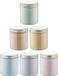 Claudius Cosmetics B.V. Sel gommante - 300 gram - set van 6 geuren - Couvercle en aluminium - Opium, Lavendel, Rozen, Amandel, Vanille en Eucalyptus - Gommage corporel hydratant - Cadeau