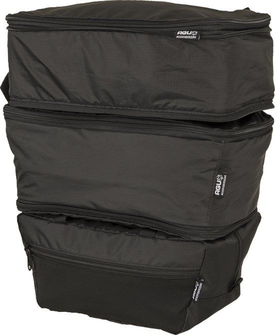 AGU Packing Cubes - Accessoire voor Clean & Tech Shelter Fietstassen - Zwart - 21 l