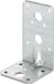 Alberts 859237 hoekanker extra sterk met rib | sendzimir verzinkt | 90 x 50 x 50 mm | set van 50