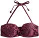 Next Dames Bandeau Bikinitop met Vulling en Beugel - Panterprint - Roze - Maat 85G