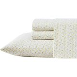 Laura Ashley Evie Yellow Full Cotton Percale Bedding Set