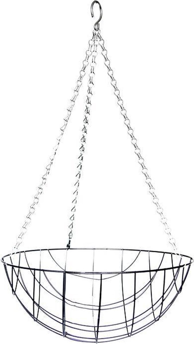 Esschert Design Metalen hanging basket 35cm