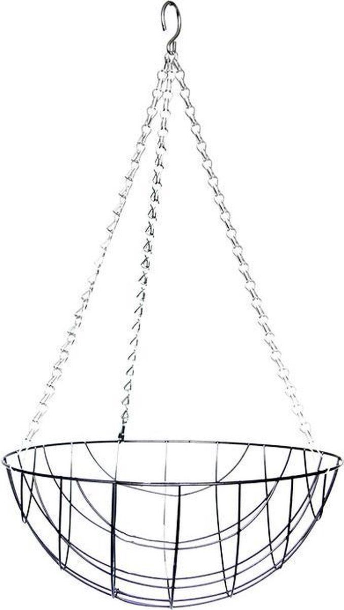 Esschert Design Metalen hanging basket 35cm - 8714982172496