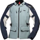 IXS Tourster STX 2.0 waterdichte dames motorfiets textieljas - Donkerblauw/grijs - 2XL