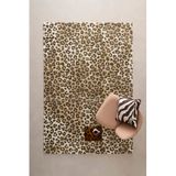 NOUS Living vloerkleed panterprint bruin (290x200 cm)