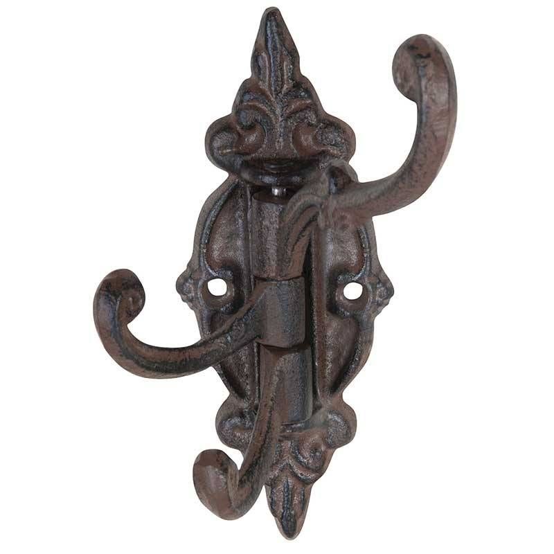 Esschert Design 3 Haken draaibaar
