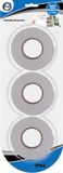 DID Shoppartners Bv Dubbelzijdig foam tape - Pakket van 3x rollen - 18 mm