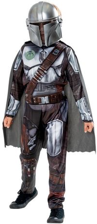 Rubie's Star Wars The Mandalorian Kinder Verkleedpakje - Maat 122-126 - Bruin