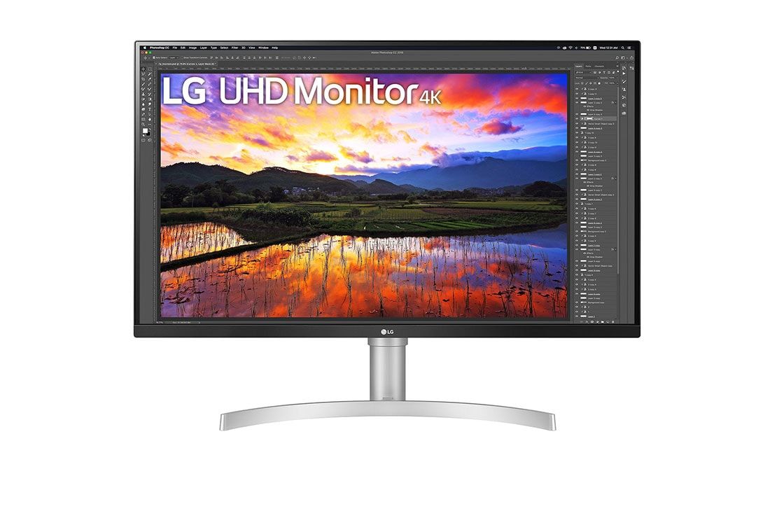 LG 32UN650-W 31.5" 4K Ultra HD Monitor - White