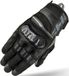 SHIMA X-BREEZE 2 BLACK, zomer heren mesh korte motorhandschoenen (zwart, S)