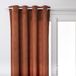 Atmosphera Decoratieve gordijn met ringen, gordijn LILOU, 140 x 260 cm terracotta