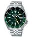 Seiko 5 Sports SKX GMT SSK035K1 Montre Homme - Vert - Argenté