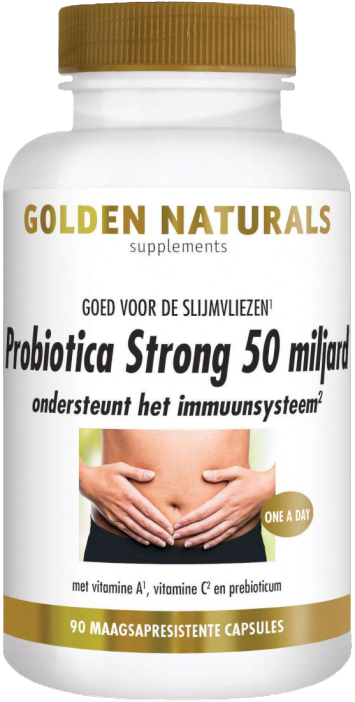 Golden Naturals Probiotica strong 50 miljard 90 capsules