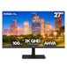 Nilox NXM272K012 27 inch 2K QHD 1440p 1ms 100Hz Zwart