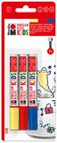 Marabu Porcelain & glas Painter Kids, set Fun met 3 kleuren