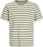 JACK&JONES JORVARENNA STRIPE TEE SS CREW NECK Heren T-shirts M