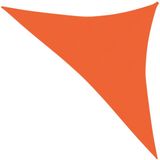 vidaXL - Voile d'ombrage - 160 g/m² - 3x3x4,2 m - HDPE - orange