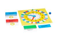 WISSNER 200090.IMP Tijd wiskundespel, leerspel voor 2-4 spelers, leren van analoge en digitale klokweergave, spelenderwijs leersucces