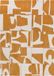 Louis De Poortere Wasbaar Binnen & Buiten Vloerkleed - 140 x 140 cm - Papercut Curry - Laagpolig Tapijt - Gerecycled PET - Made in Belgium - Circulair