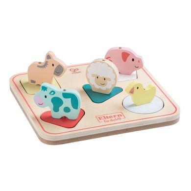 Hape Dierengeluid Puzzel Tom - 6943478032071