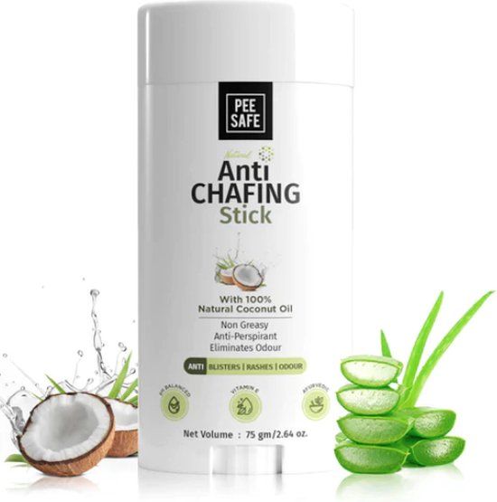 Pee Safe Anti-Schuur Stick - Bodycrème - 75g - Unisex - Parfumvrij