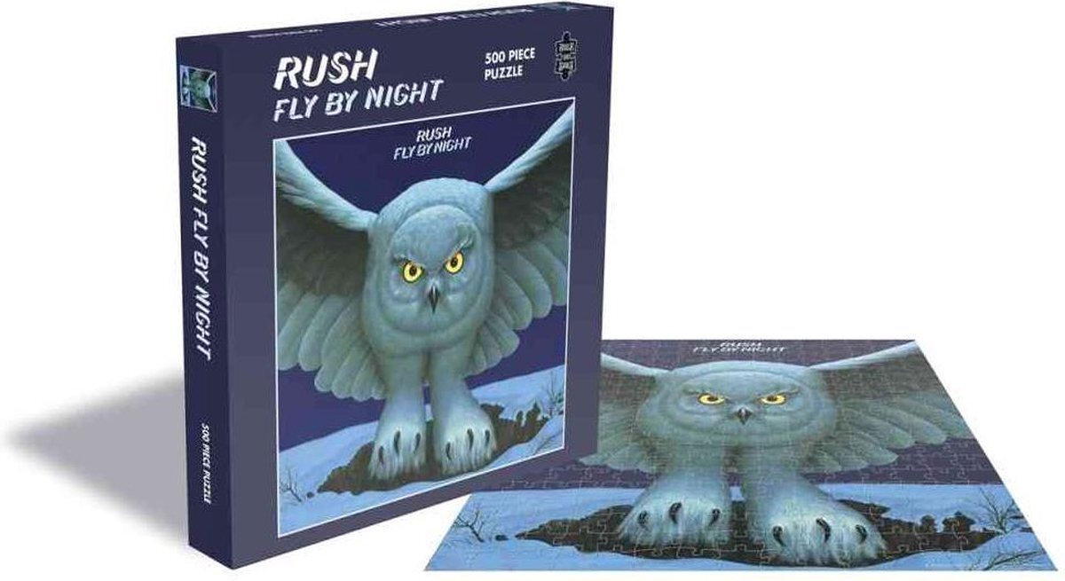 Plastic Head Rush Puzzel Fly By Night 500 stukjes Multicolours