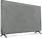 kwmobile TV hoes voor 65" TV cover - Beschermhoes voor televisie - Lichtgrijs