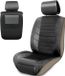 Markenlos Bol Luxury Car Seat Cover - Imitation Leather - Black - Universal - Not Form Fitted