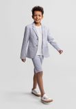 Minoti Korte broek jongens chino donkerblauw