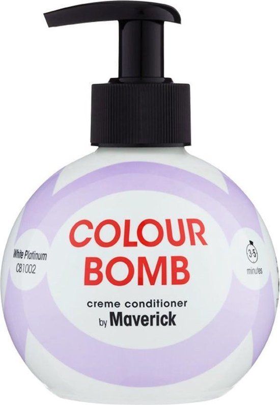 MAVERICK Colour Bomb White Platinum (CB1002) - 250ml - Crèmespoeling